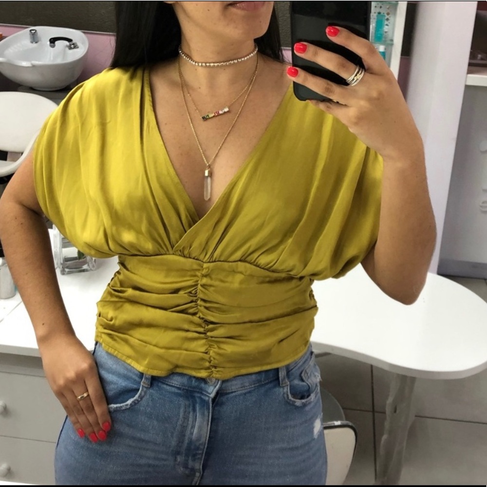 Ruched Zara Top